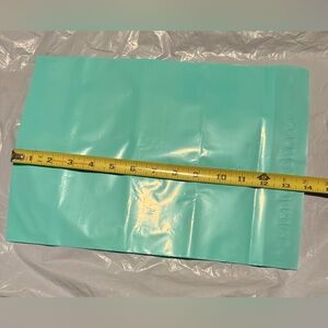 20 count Aqua Blue poly mailers 14 x 10”